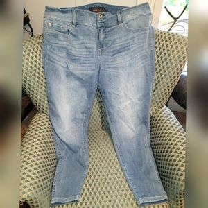 Plus size Lightwash Jeggings